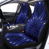 Blue Kaleidoscope Print Universal Fit Car Seat Covers 102422