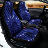 Blue Kaleidoscope Print Universal Fit Car Seat Covers 102422
