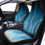 Blue Lightning Print Universal Fit Car Seat Covers 102422