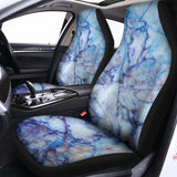 Blue Marble Print Universal Fit Car Seat Covers 102422