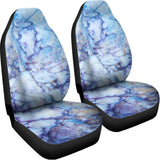 Blue Marble Print Universal Fit Car Seat Covers 102422