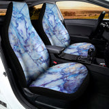 Blue Marble Print Universal Fit Car Seat Covers 102422