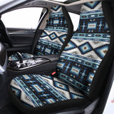Blue Native Navajo Print Universal Fit Car Seat Covers 102422