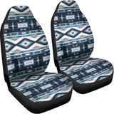 Blue Native Navajo Print Universal Fit Car Seat Covers 102422