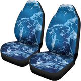 Blue Ocean Print Universal Fit Car Seat Covers 102422