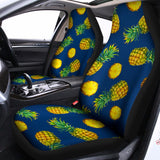 Blue Pineapple Pattern Print Universal Fit Car Seat Covers 102422