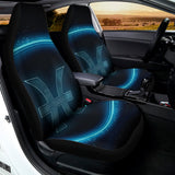 Blue Pisces Zodiac Sign Print Universal Fit Car Seat Covers 102422