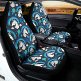 Blue Rainbow Unicorn Pattern Print Universal Fit Car Seat Covers 102422