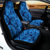 Blue Rose Print Universal Fit Car Seat Covers 102422