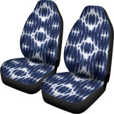 Blue Shibori Print Universal Fit Car Seat Covers 102422