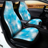 Blue Shibori Tie Dye Print Universal Fit Car Seat Covers 102422