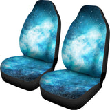 Blue Sky Universe Galaxy Space Print Universal Fit Car Seat Covers 102422