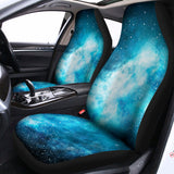 Blue Sky Universe Galaxy Space Print Universal Fit Car Seat Covers 102422