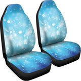 Blue Sparkle Light Print Universal Fit Car Seat Covers 102422