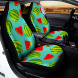 Blue Summer Watermelon Pattern Print Universal Fit Car Seat Covers 102422