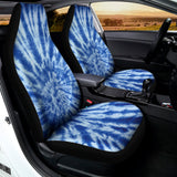 Blue Tie Dye Print Universal Fit Car Seat Covers 102422