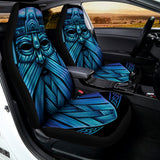 Blue Viking Norse God Odin Print Universal Fit Car Seat Covers 102422