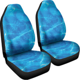 Blue Water Surface Print Universal Fit Car Seat Covers 102422