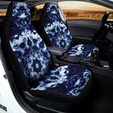 Blue Winter Mandala Print Universal Fit Car Seat Covers 102422