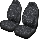 Bohemian Constellation Pattern Print Universal Fit Car Seat Covers 102422