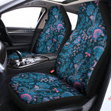 Bohemian Denim Jeans Pattern Print Universal Fit Car Seat Covers 102422