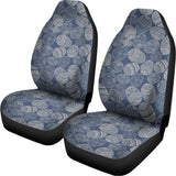 Bohemian Easter Eggs Pattern Print Universal Fit Car Seat Covers 102422