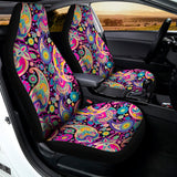 Bohemian Paisley Pattern Print Universal Fit Car Seat Covers 102422