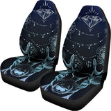 Bohemian Spiritual Deer Print Universal Fit Car Seat Covers 102422