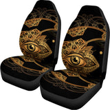 Bohemian Sun And Moon Print Universal Fit Car Seat Covers 102422