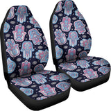 Boho Hamsa Pattern Print Universal Fit Car Seat Covers 102422