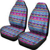 Boho Indian Lotus Pattern Print Universal Fit Car Seat Covers 102422