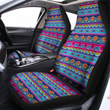 Boho Indian Lotus Pattern Print Universal Fit Car Seat Covers 102422