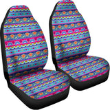 Boho Indian Lotus Pattern Print Universal Fit Car Seat Covers 102422