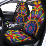 Boho Kaleidoscope Print Universal Fit Car Seat Covers 102422