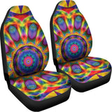 Boho Kaleidoscope Print Universal Fit Car Seat Covers 102422
