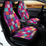 Boho Mandala Patchwork Pattern Print Universal Fit Car Seat Covers 102422