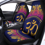 Boho Om Mandala Print Universal Fit Car Seat Covers 102422