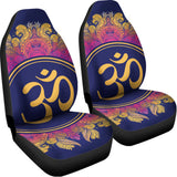 Boho Om Mandala Print Universal Fit Car Seat Covers 102422