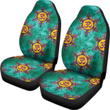 Boho Om Sign Pattern Print Universal Fit Car Seat Covers 102422