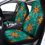 Boho Om Sign Pattern Print Universal Fit Car Seat Covers 102422