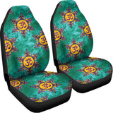 Boho Om Sign Pattern Print Universal Fit Car Seat Covers 102422