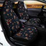 Boho Paisley Flower Pattern Print Universal Fit Car Seat Covers 102422