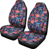 Boho Paisley Pattern Print Universal Fit Car Seat Covers 102422