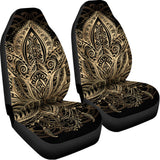 Boho Spiritual Lotus Print Universal Fit Car Seat Covers 102422