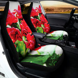 Bouvardia Plant Print Universal Fit Car Seat Covers 102422