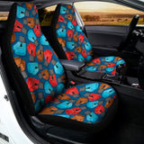 Boxing Gloves Pattern Print Universal Fit Car Seat Covers 102422