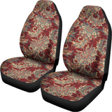 Brick Floral Bohemian Pattern Print Universal Fit Car Seat Covers 102422