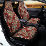 Brick Floral Bohemian Pattern Print Universal Fit Car Seat Covers 102422