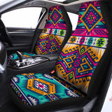Bright Colors Aztec Pattern Print Universal Fit Car Seat Covers 102422
