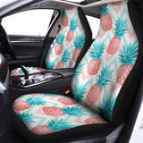 Bright Zig Zag Pineapple Pattern Print Universal Fit Car Seat Covers 102422